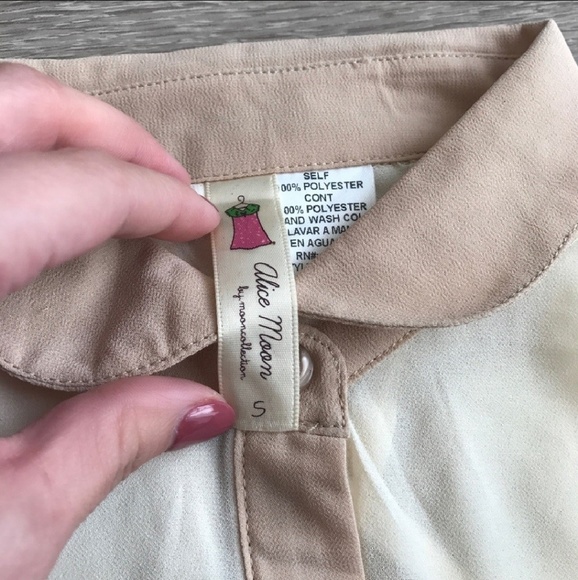 Alice Moon cream blouse - Picture 4 of 4